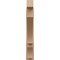 Ekena Millwork 6-in W x 32-in D x 40-in H Balboa Block Rough Cedar Woodgrain TimberThane Outlooker, Primed Tan OUTUR060X32X40BOA44RCPR - alternate 3